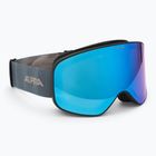 Skibrille Alpina Slope Q-Lite black/ dirblue matt/ blue