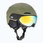 Alpina Alto Q-Lite Skihelm oliv matt