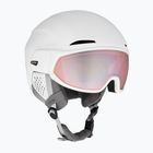 Alpina Oro QV Mips Skihelm weiß matt/wasserrosa