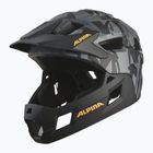 Alpina Kinderfahrradhelm Rupi schwarz camo/orange matt