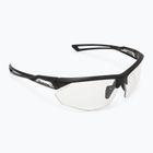 Alpina Nylos HR schwarz transparent matt/ klar Sonnenbrille