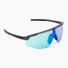 Alpina Turbo Pro Q-Lite Mitternachtsgrau matt/grün verspiegelt Sonnenbrille