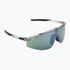 Alpina Turbo Pro Q-Lite grau transparent glänzend/ silber verspiegelt Sonnenbrille