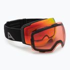 Alpina Falera Mag Q-Lite Skibrille black matt/red/pink