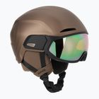 Skihelm Alpina Oro QV Mips sepia metallic