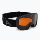 Kinder-Skibrille Alpina Piney 2.0 black matte/orange