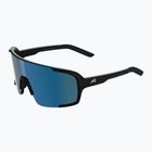 Sonnenbrille Alpina Lumin black matt/blue mirror