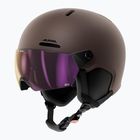 Skihelm Alpina Arber 2 Visor Q-Lite ox brown matt