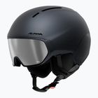 Skihelm Alpina Vizzard Q-Lite midnight grey matt
