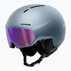 Skihelm Alpina Vizzard Q-Lite ice blue matt