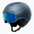 Skihelm Alpina Vizzard Q-Lite midnight blue matt