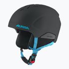 Kinder-Skihelm Alpina Pizi black blue matt