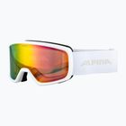 Skibrille Alpina Narkoja 2 Q-Lite white matt/pink s2