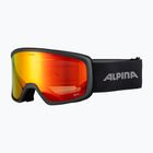 Skibrille Alpina Narkoja 2 Q-Lite black matt/red s2