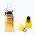 Badminton-Federbälle VICFUN Shock Tube 3 Stk. orange