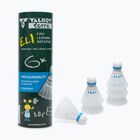 Talbot-Torro Eli Badminton Darts 6 Stück weiß.