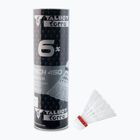 Talbot-Torro Tech 450 Badminton-Federbälle  Premium Nylon 6 Stück weiß 469082