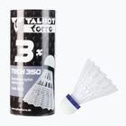Talbot-Torro Tech 350 Badminton-Federbälle  Nylon 3 Stück weiß 479112