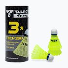 Talbot-Torro Tech 350 Nylon Federbälle 3 Stück gelb 479113