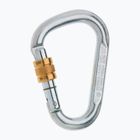 Kletterkarabiner EDELRID Steel HMS Screw silver