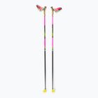 Langlaufstöcke LEKI PRC 750 neon pink/ neon yellow/ black