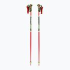 Skistöcke LEKI WCR TBS SL 3D bright red/black/neon yellow