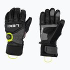 LEKI Griffin Tune 3D Boa Herren Skihandschuh schwarz/graphit/ice lemon