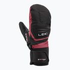 Skihandschuhe Kinder LEKI Griffin 3D Junior Mitt black/ rose