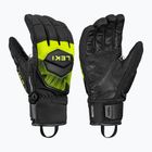 Skihandschuhe LEKI WCR Core TR black/neon yellow