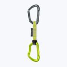Schnellverschlusskarabiner EDELRID Pure Pro Set 12 cm slate-oasis