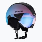 Skihelm CASCO SP-2 Photomatic Visier strukturiert himmlischer Farbverlauf matt