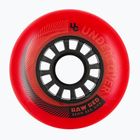 UNDERCOVER WHEELS Raw 80 mm/85A Rollerblade-Räder 4 Stk. rot