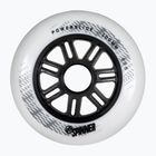 Powerslide Spinner 100 mm/88A Rollerblade Rollen 3 Stück weiß.