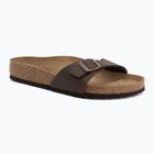Badelatschen BIRKENSTOCK Madrid BF dark brown