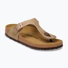 Badelatschen BIRKENSTOCK Gizeh Oiled Leather tabacco brown