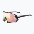 UVEX Sportstyle 231 2.0 V Radsportbrille schwarz matt/litemirror rot 53/3/028/2203