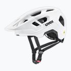 Kinder-Fahrradhelm UVEX React MIPS Jr white matt