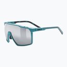 UVEX Mtn Perform S teal matt/verspiegelt silberne Sonnenbrille