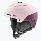 Skihelm UVEX Stance powder/plum matt