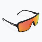 Sonnenbrille UVEX Esntl Epic black matt/mirror red