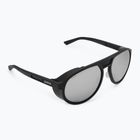 UVEX Sonnenbrille MTN Classic Pure schwarz matt/verspiegelt silber