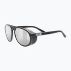 UVEX Sonnenbrille MTN Classic Pure schwarz matt/verspiegelt silber