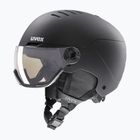 Skihelm UVEX Wanted Visor Pro V black matte