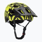 Kinderfahrradhelm UVEX React MIPS Jr lime/schwarz