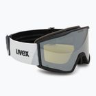 Skibrille UVEX Blast CV black matt/mirror silver