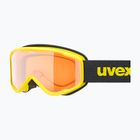 Kinder-Skibrille UVEX Speedy Nova Jr yellow/lasergold