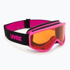 Kinder-Skibrille UVEX Speedy Nova Jr pink/lasergold