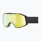 Skibrille UVEX Gravity FM black matt/mirror yellow/orange/clear