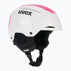 Skihelm UVEX Resolution SL white/pink