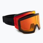 Skibrille Uvex Lace Attract FM black matt/mirror red